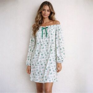 Little Bear Smocks matching family Christmas pajamas